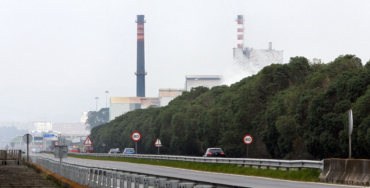 Factoría de Ence en Lourizán