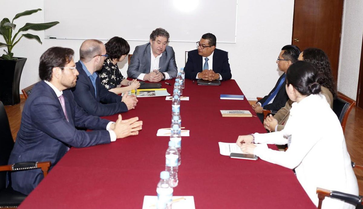 Firma del protocolo de colaboración entre Pontevedra y Ciudad de México