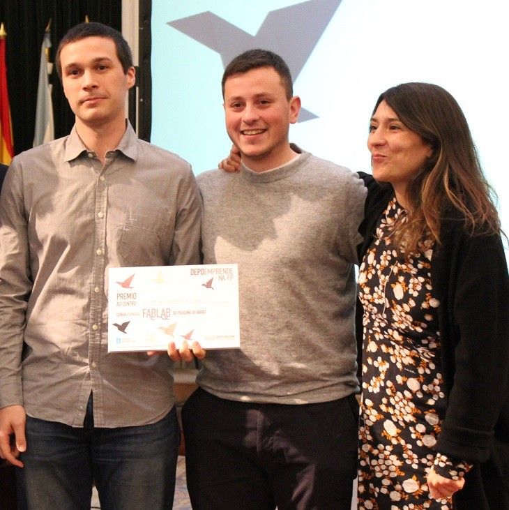 Un proyecto del IES Johan Carballeira, premiado en el certamen Depoemprende