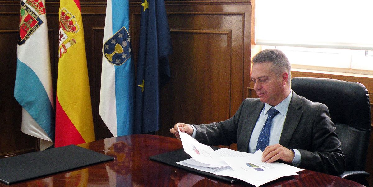 Manuel Santos, concelleiro de Facenda de Marín