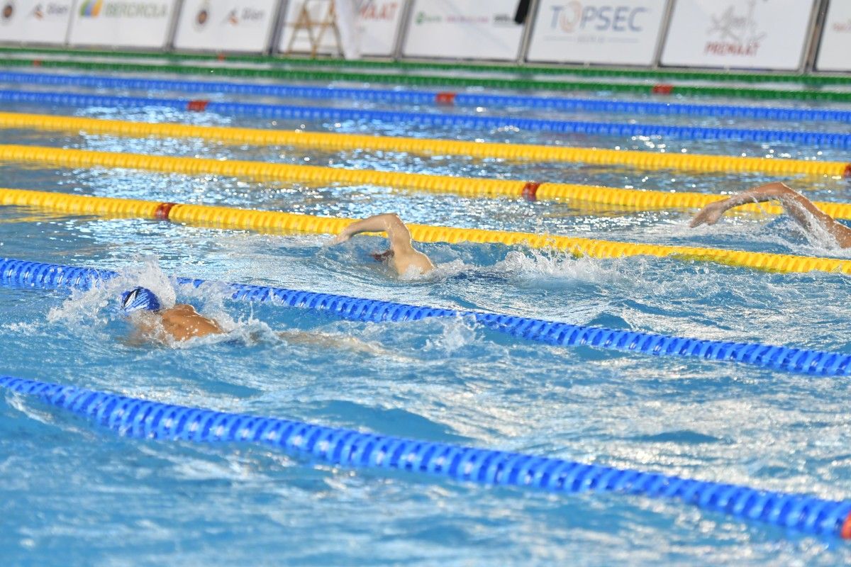 Campionato de España Infantil de Natación de Inverno en Pontemuíños