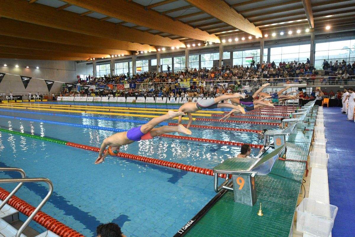 Campionato de España Infantil de Natación de Inverno en Pontemuíños