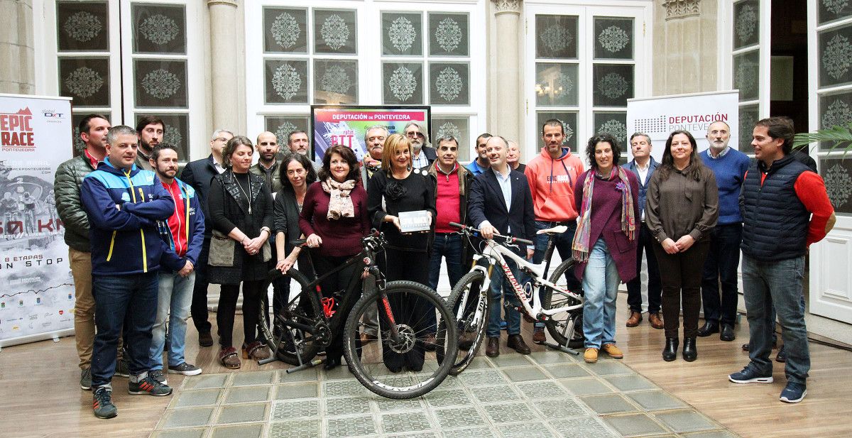Presentación de la segunda Epic Race Pontevedra en la Deputación