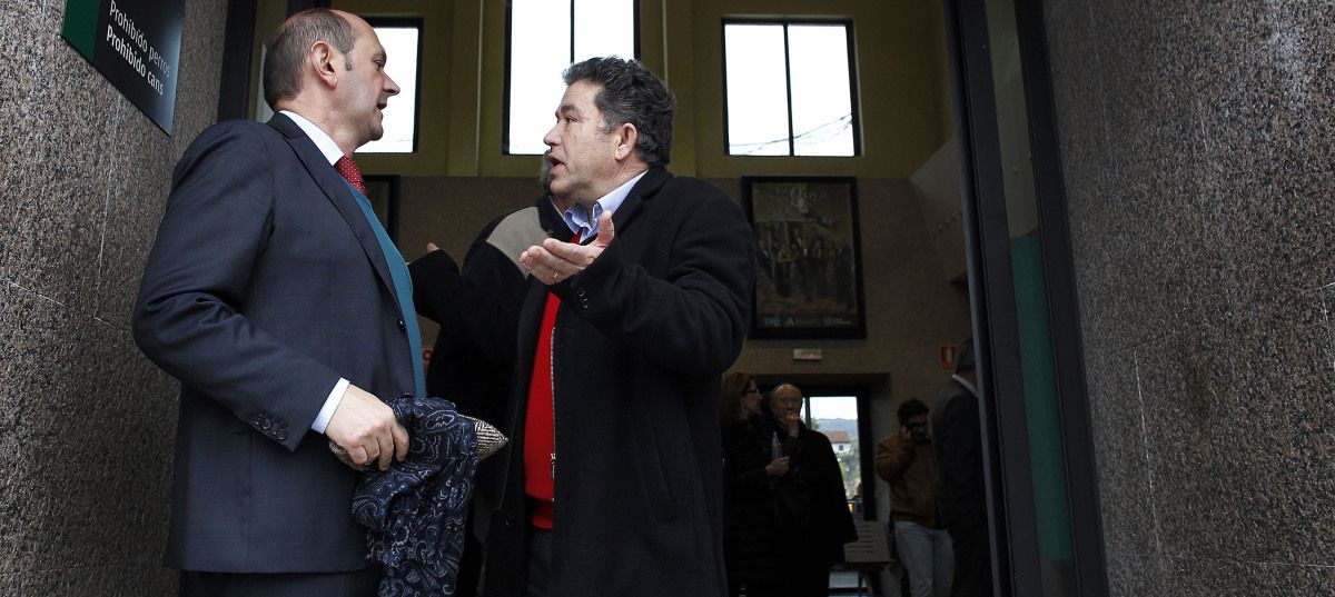 Rafael Louzán e Miguel Anxo Fernández Lores