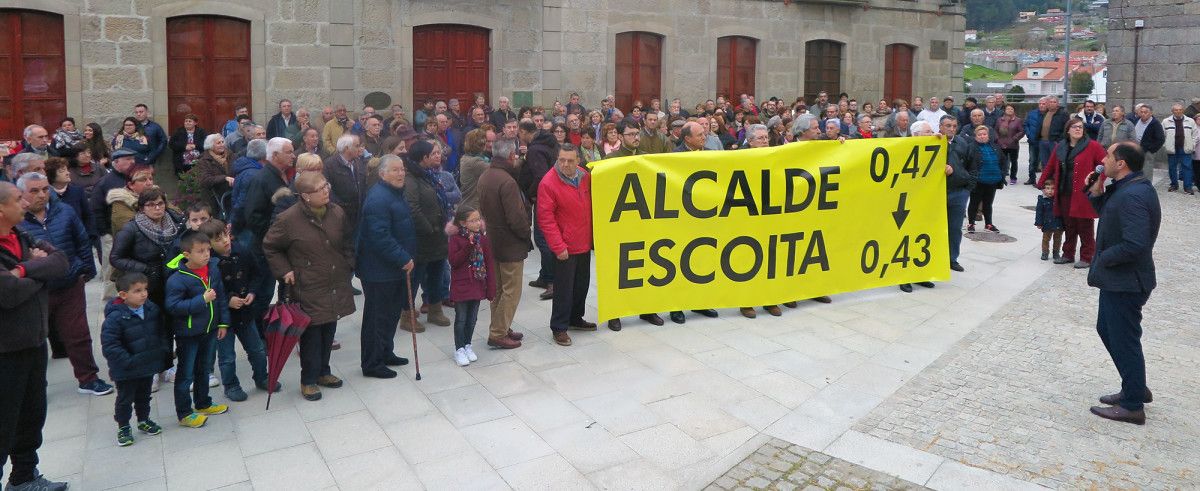Manifestación do PP de Poio polo IBI