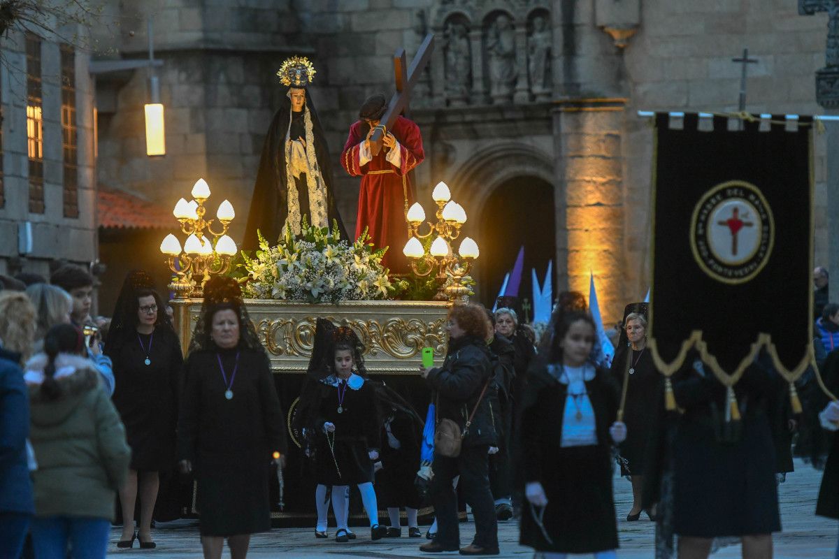 Procesión del Miércoles Santo: cofradía de Nuestra Señora del Mayor Dolor