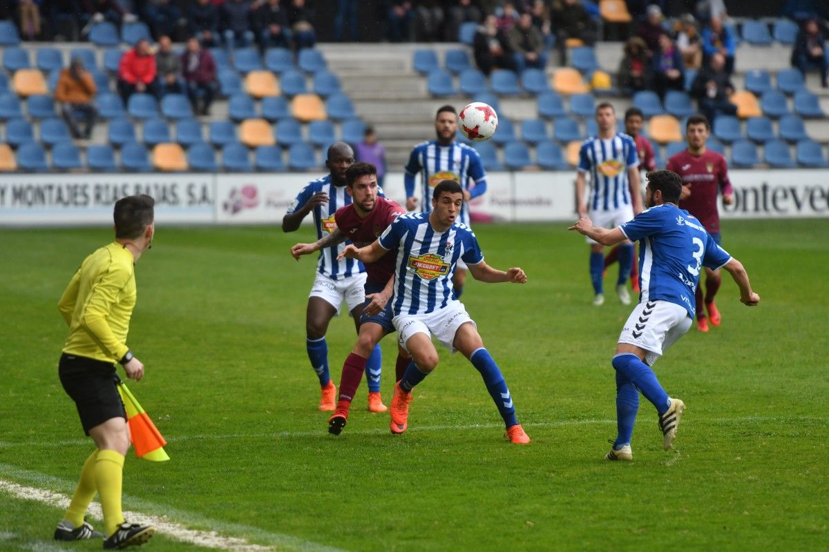 Partido entre Pontevedra y Talavera en Pasarón