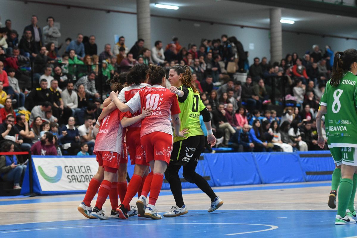 Semifinal da Copa Galicia entre Poio Pescamar e Cidade das Burgas