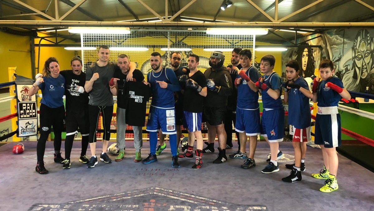 Jornadas de entrenamiento del Team Thunder con Aitor 'El Diamante' Nieto