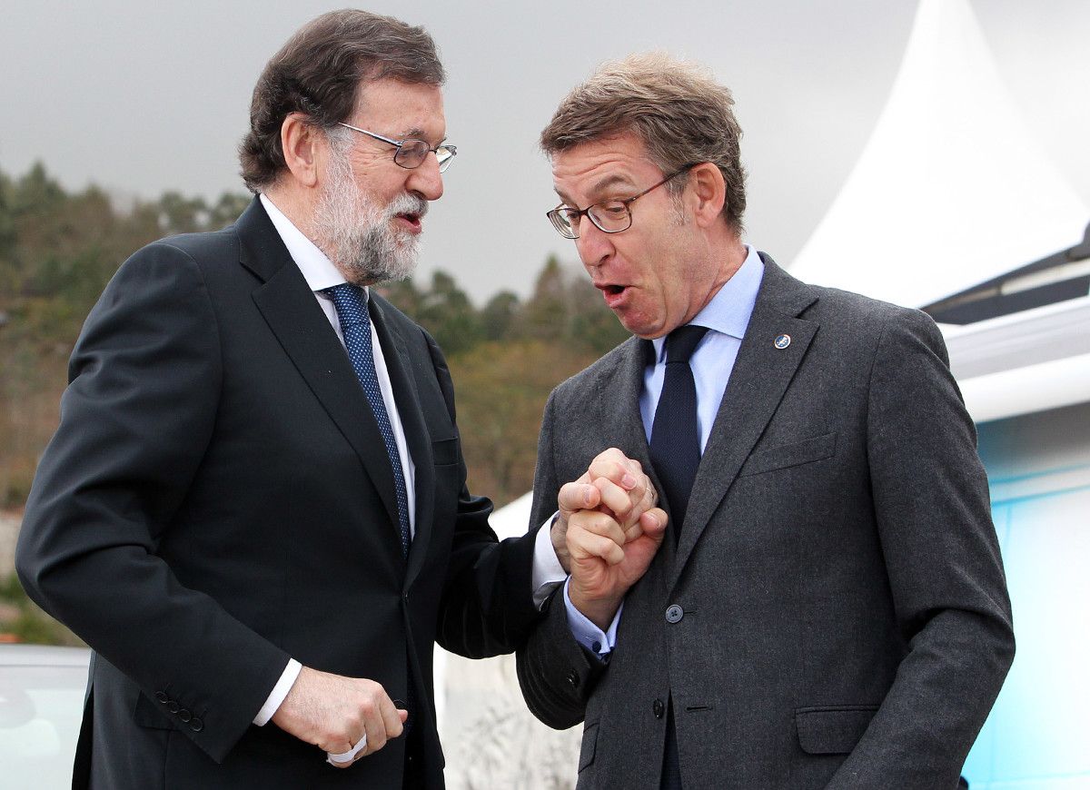 Visita oficial de Mariano Rajoy a las obras de la A-57