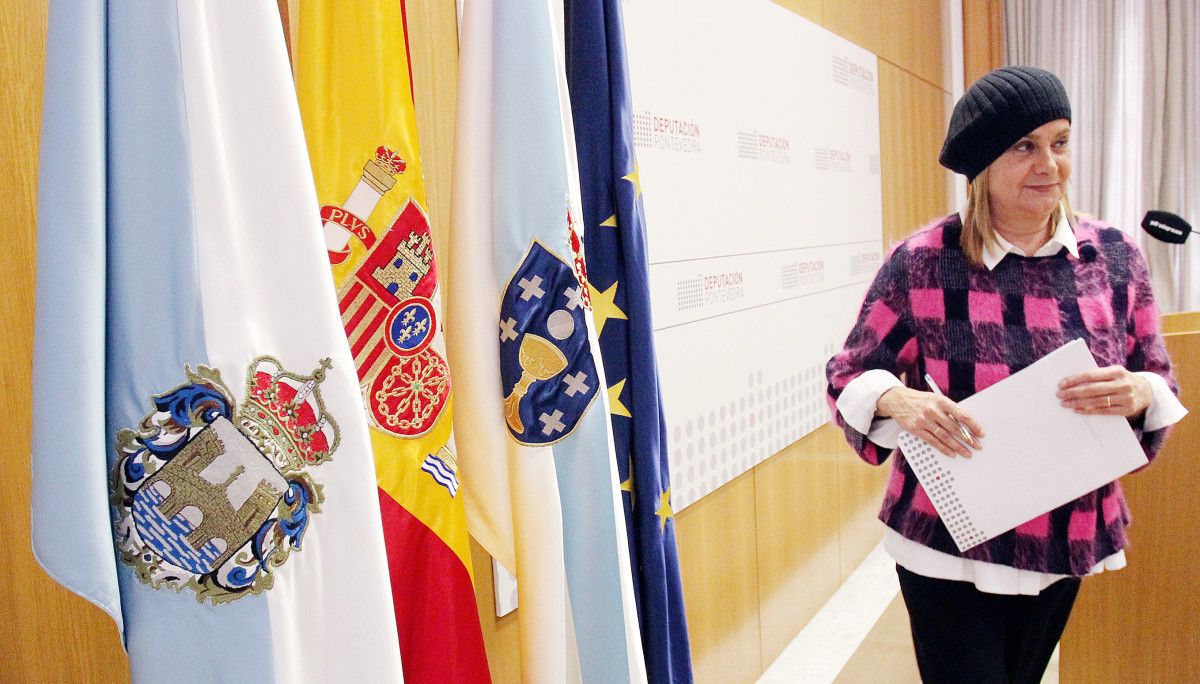 Carmela Silva, presidenta da Deputación Provincial