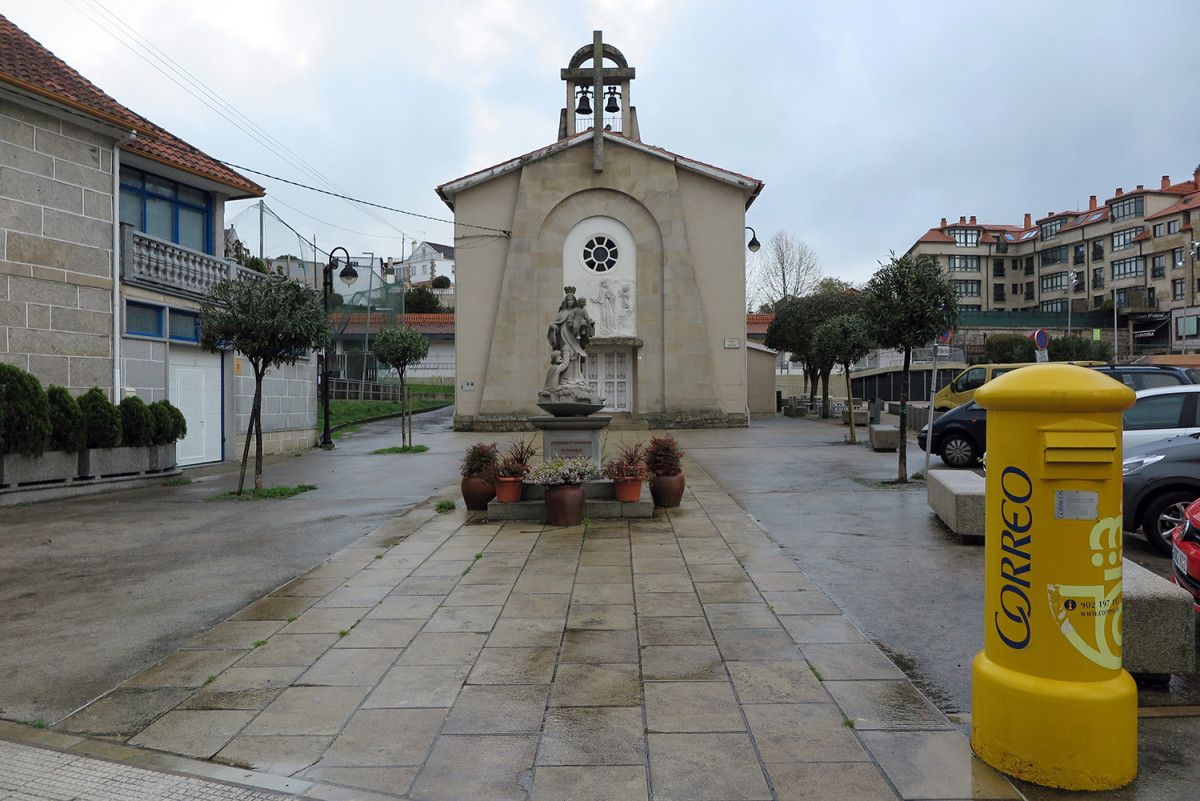 Plaza de A Granxa en Campelo, Poio