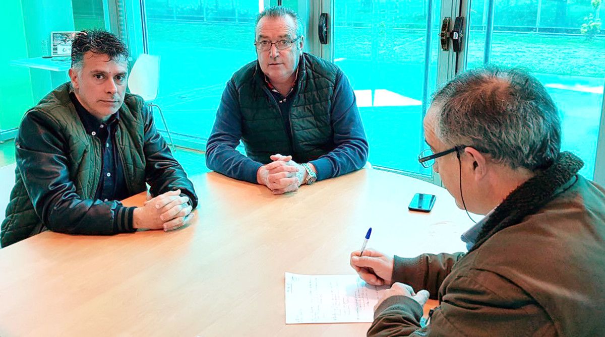 Reunión da Federación Galega e o Piragüismo Verducido