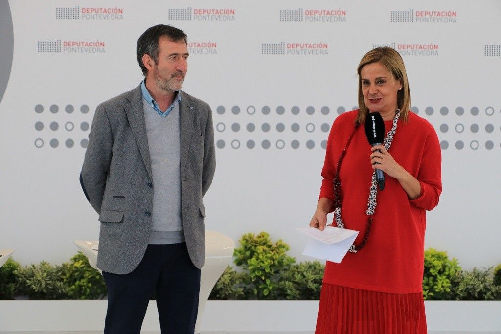 Carmela Silva e Xosé Mnuel Abraldes