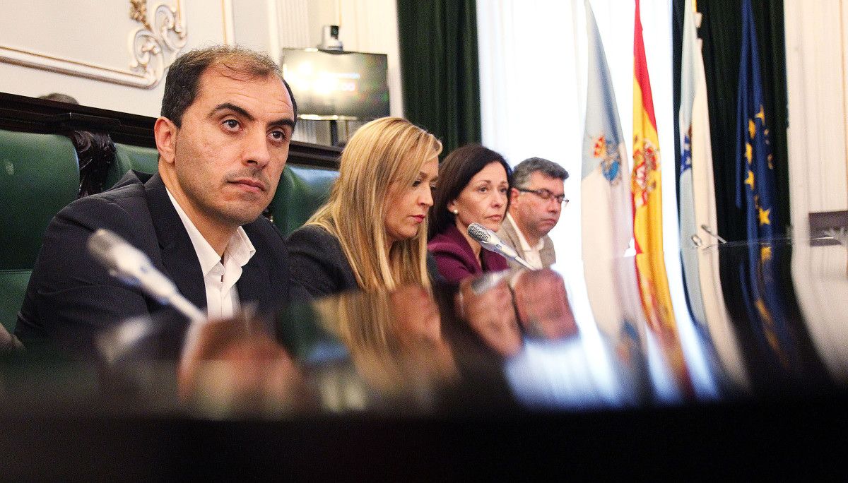 Deputados do Partido Popular no Pleno da Deputación de Pontevedra
