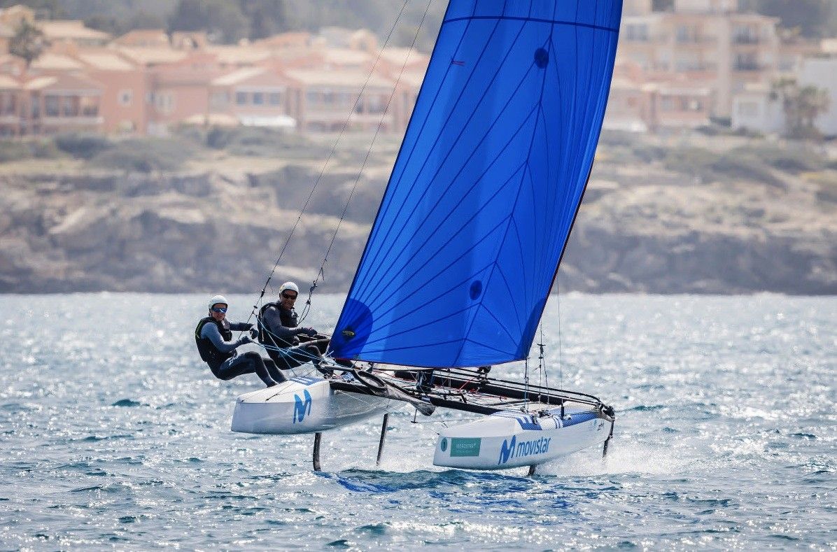 Fernando Echávarri y Tara Pacheco en el Trofeo Princesa Sofía