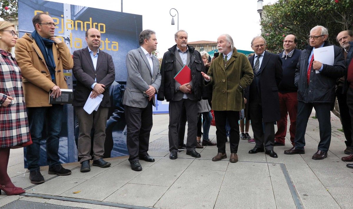Inauguración de la exposición "Alejandro de la Sota 1913-1996"