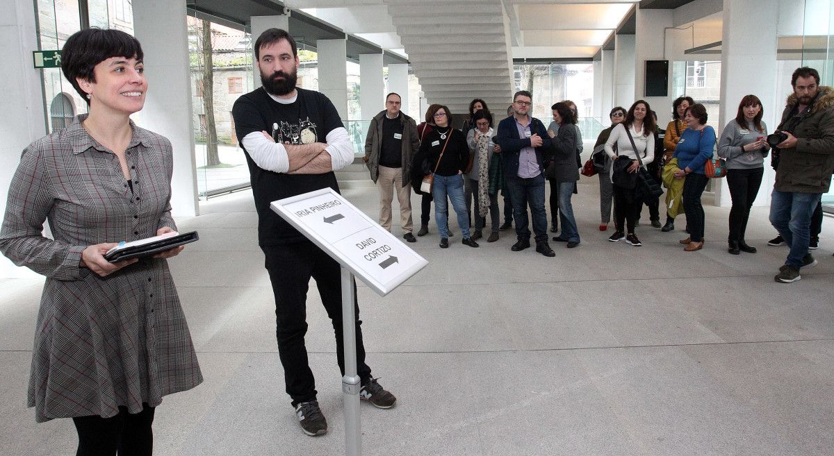 Visitas Cruzadas no Museo con Iria Pinheiro e David Cortizo