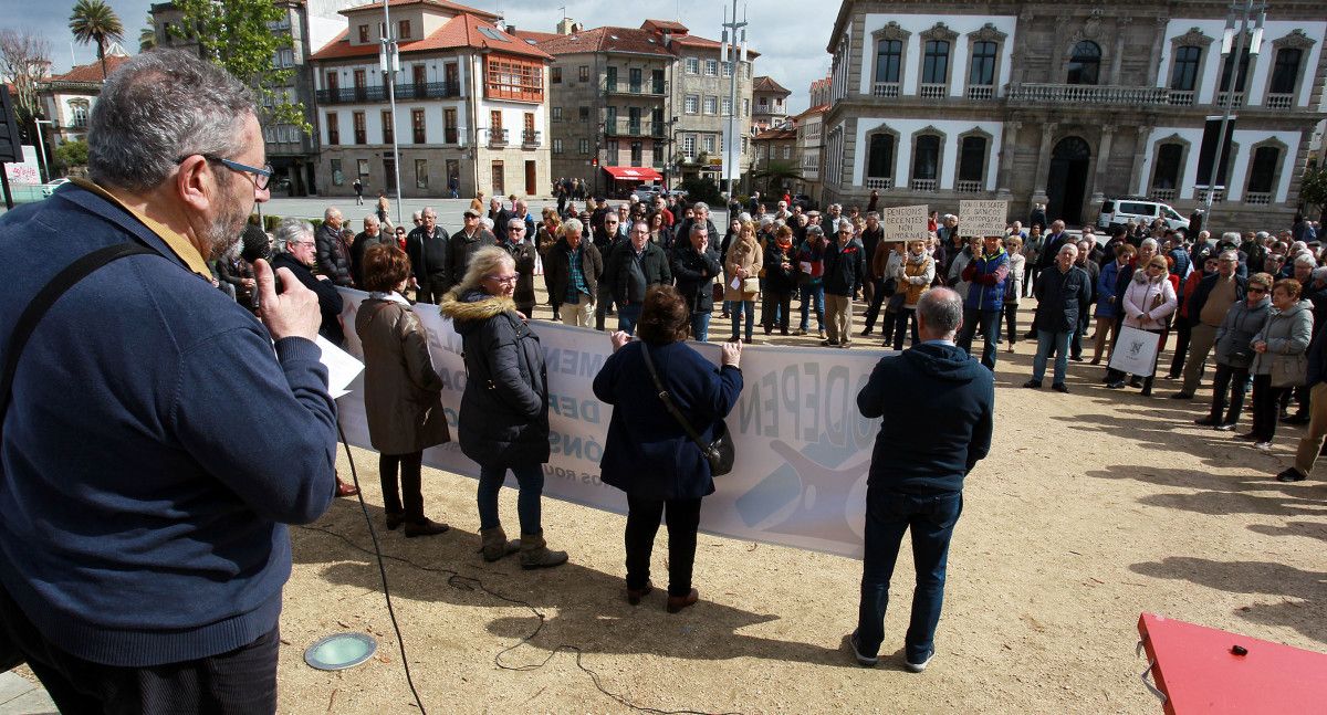 Concentración de Modepen para reclamar un novo sistema de pensións