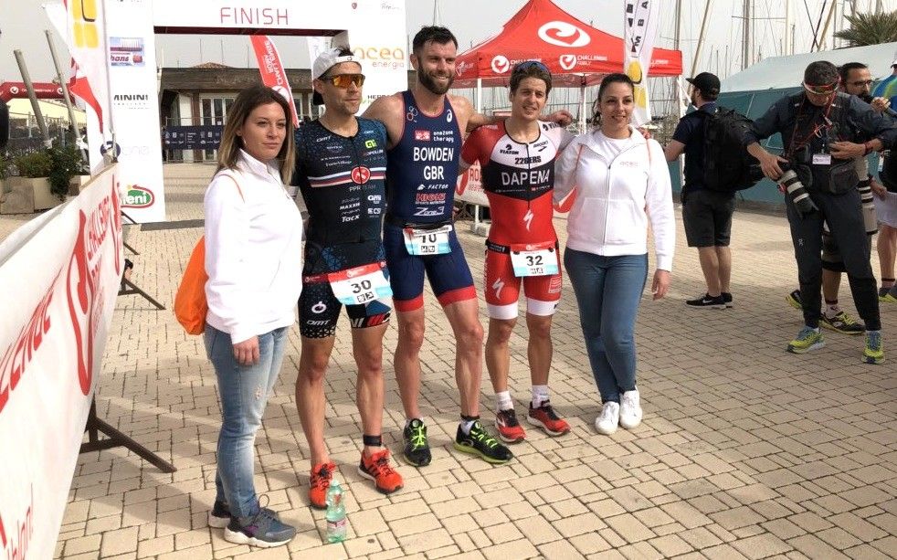 Pablo Dapena tras ser segundo en el Challenge Roma