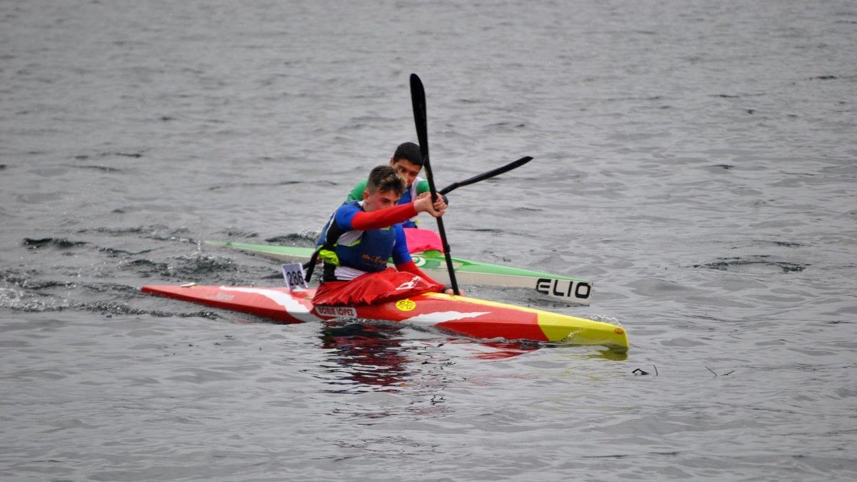 Campionato Galego de Piragüismo de Novas Promesas no río Lérez