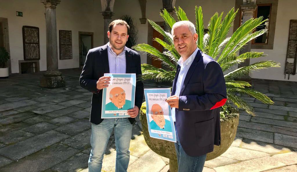 Presentación dos actos de homenaxe a Antonio Fraguas