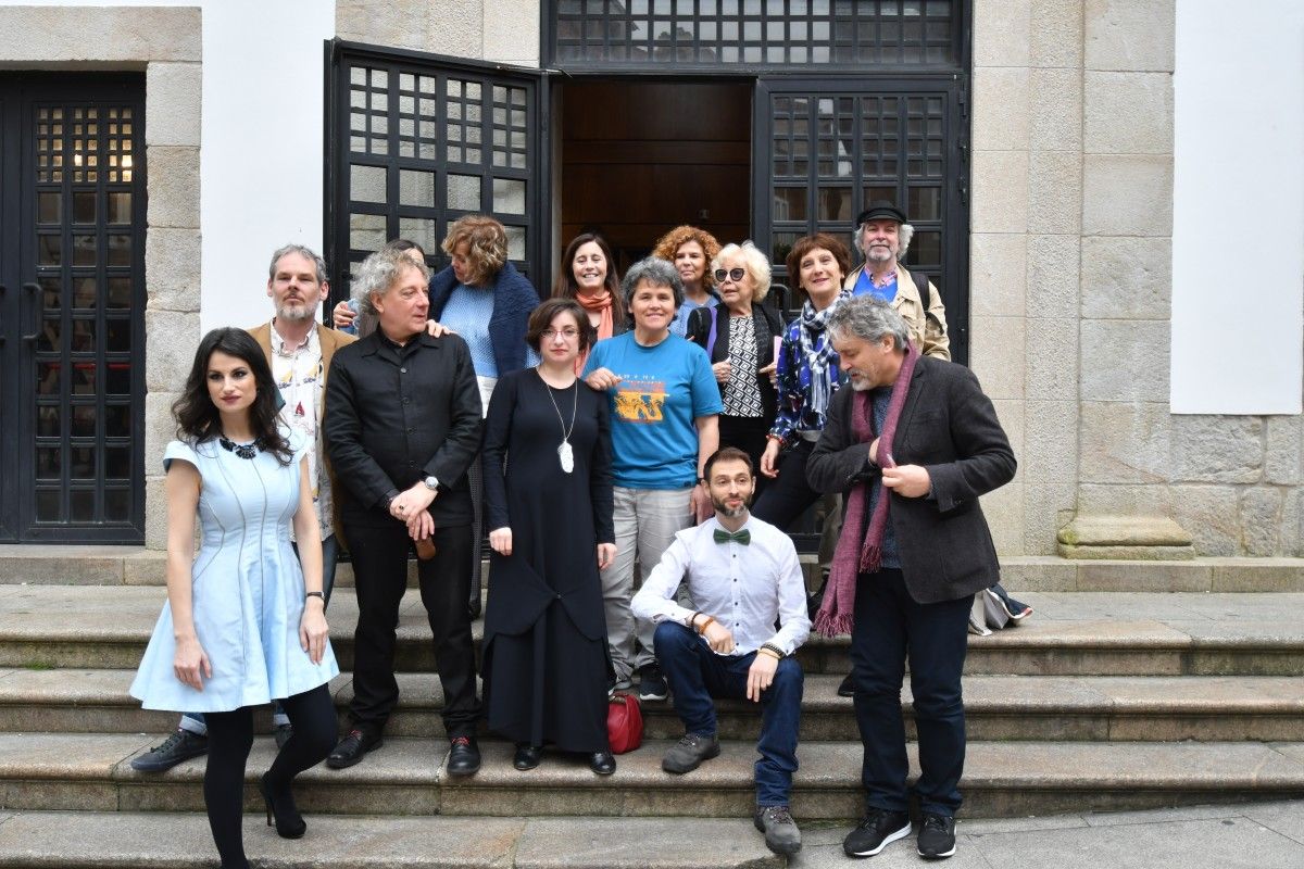  Recital de clausura de Pontepoética 2018 con todos os poetas participantes