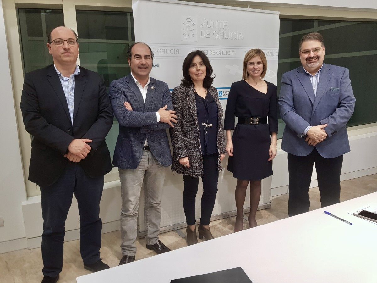 Reunión de respresentantes del CETS con las directoras de la AMTEGA y de Turismo de Galicia 