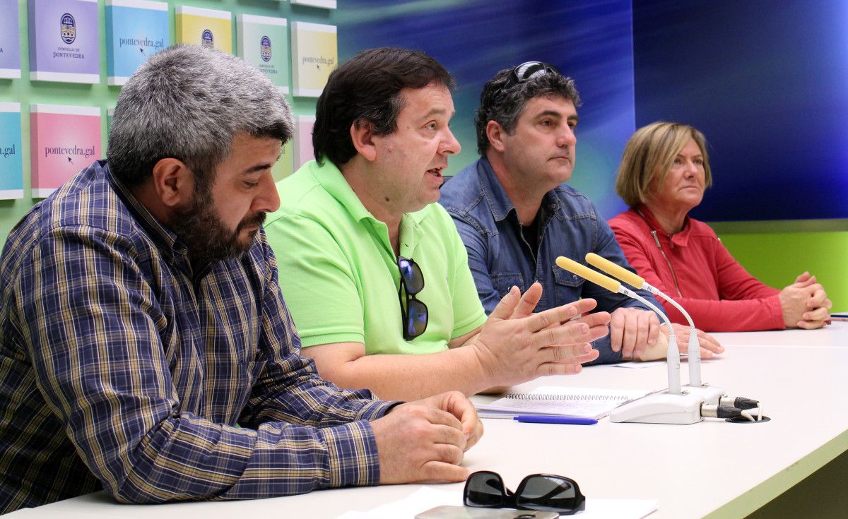 Representantes sindicales de la policía local