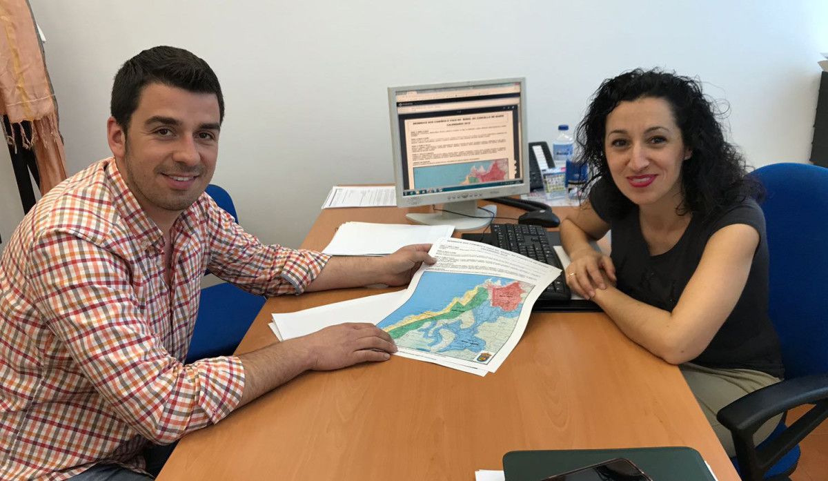 La concejala Marián Sanmartín explica el plan de limpieza en viales del rural