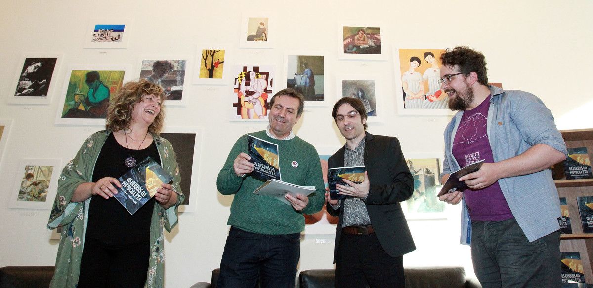 Presentación de 'Os berros da motocicleta' no Salón do Libro Presentación de 'Os berros da motocicleta' no Salón do Libro
