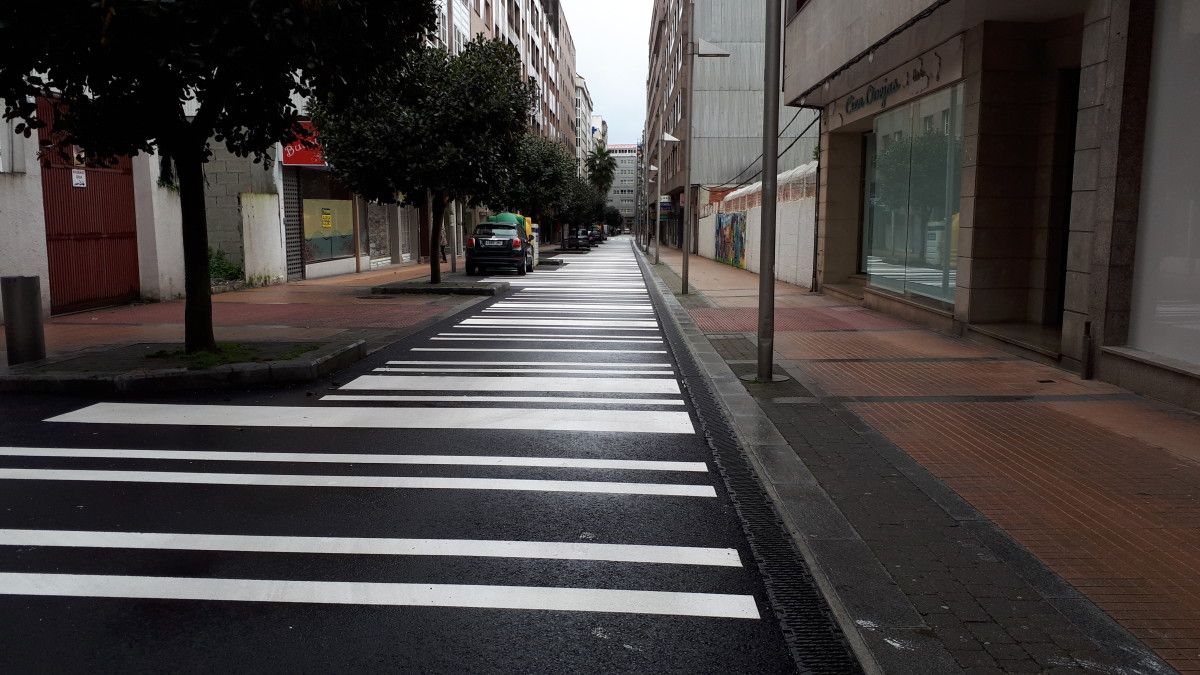A rúa Cruz Gallástegui