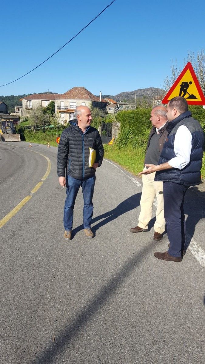 Visita a las obras de la PO-234