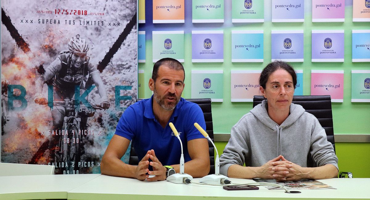 Josevi Cimadevila y Anxos Riveiro presentan la Pontevedra 4 Picos 2018