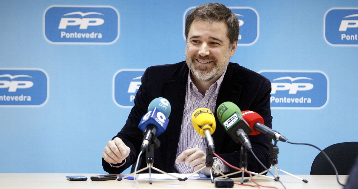 Jacobo Moreira, portavoz del grupo municipal del PP en Pontevedra