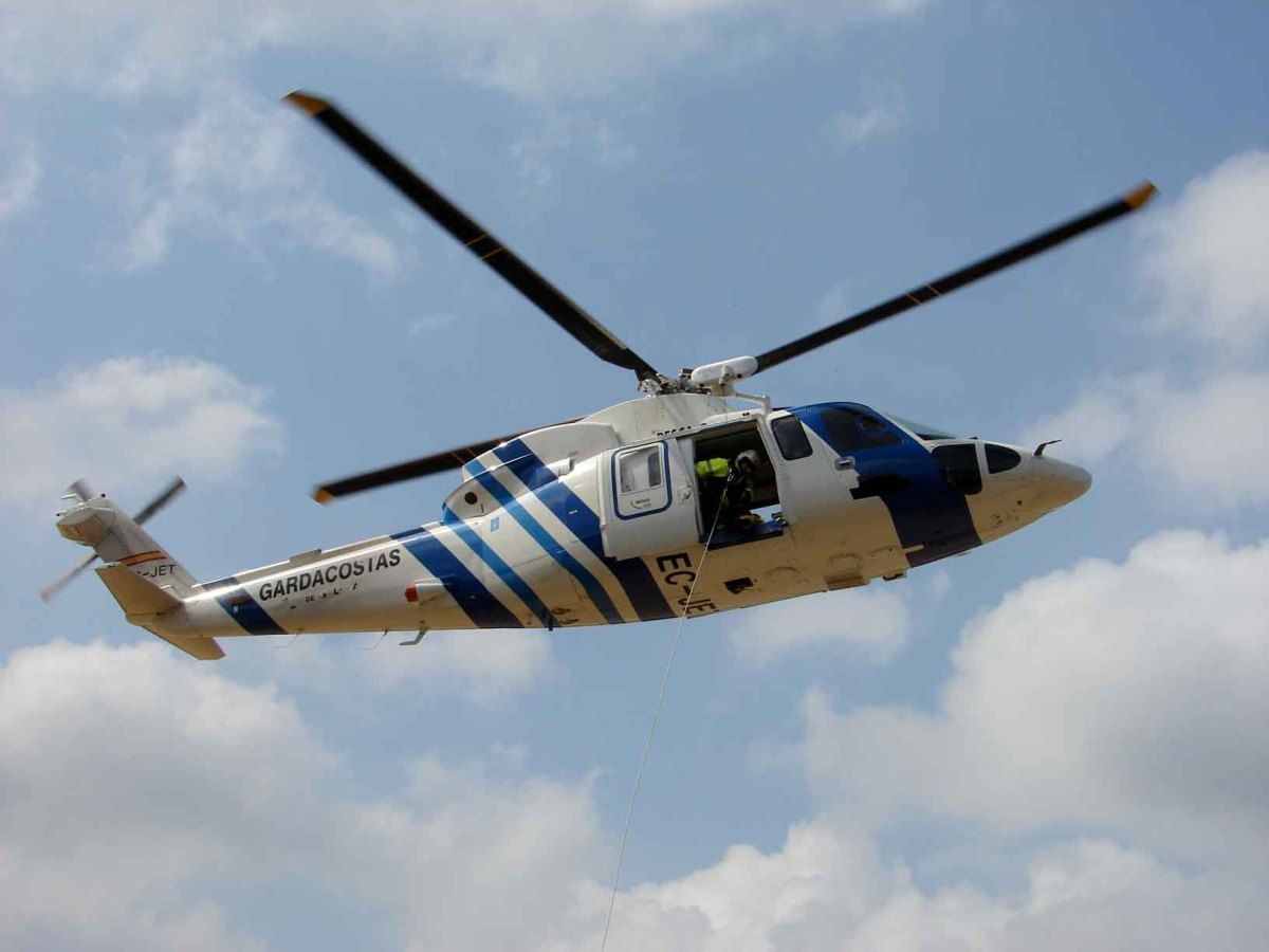 Helicóptero Gardacostas de la Xunta
