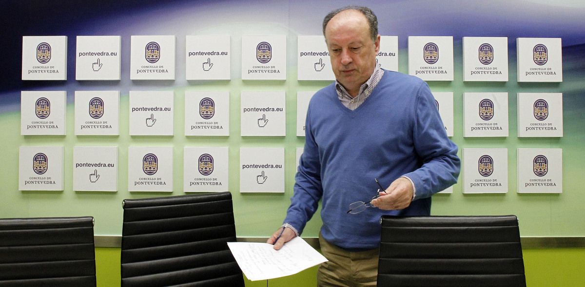 Antón Louro, teniente de alcalde y portavoz del grupo municipal del PSdeG-PSOE