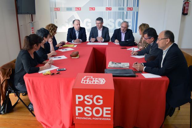 Reunión interparlamentaria del PSOE Provincial
