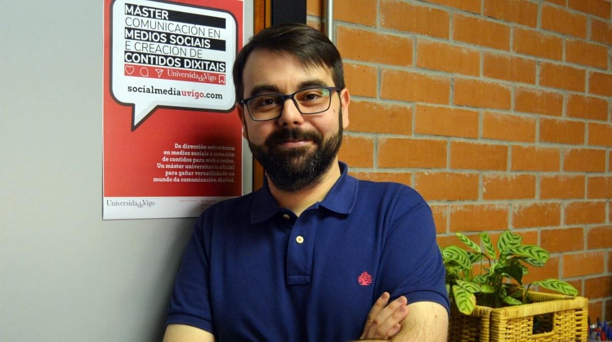 Alberto Dafonte, coordinador del nuevo máster del campus de Pontevedra