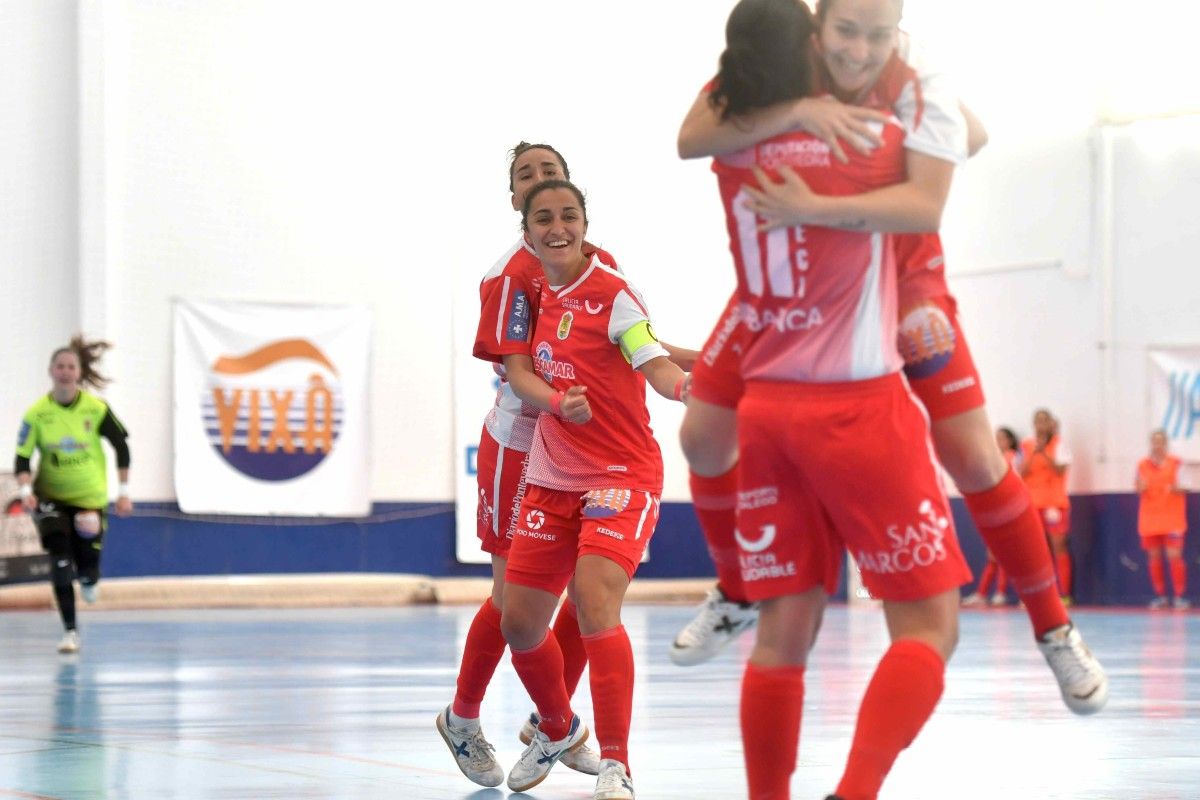 Partido entre Poio Pescamar e Majadahonda FSF