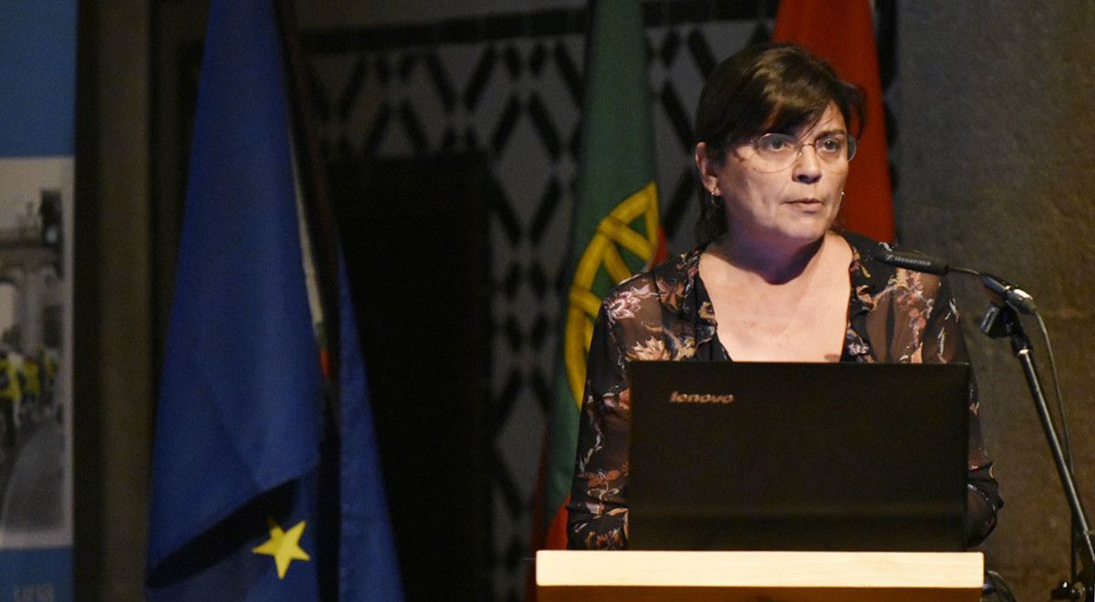Carme da Silva, nun congreso en Cascais