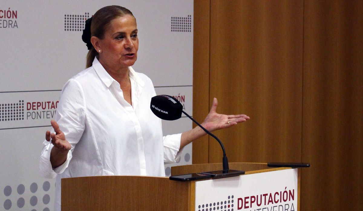 Carmela Silva, presidenta da Deputación