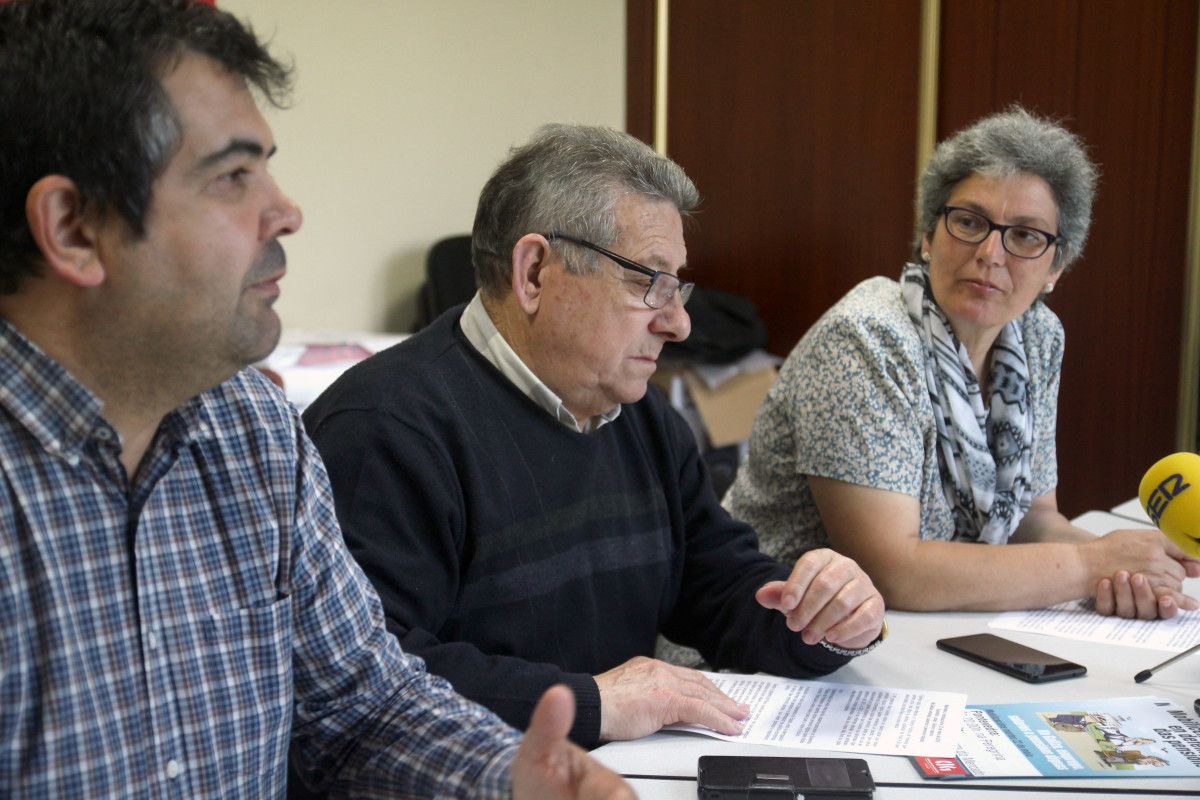 Rueda de prensa de la CIG sobre las pensiones
