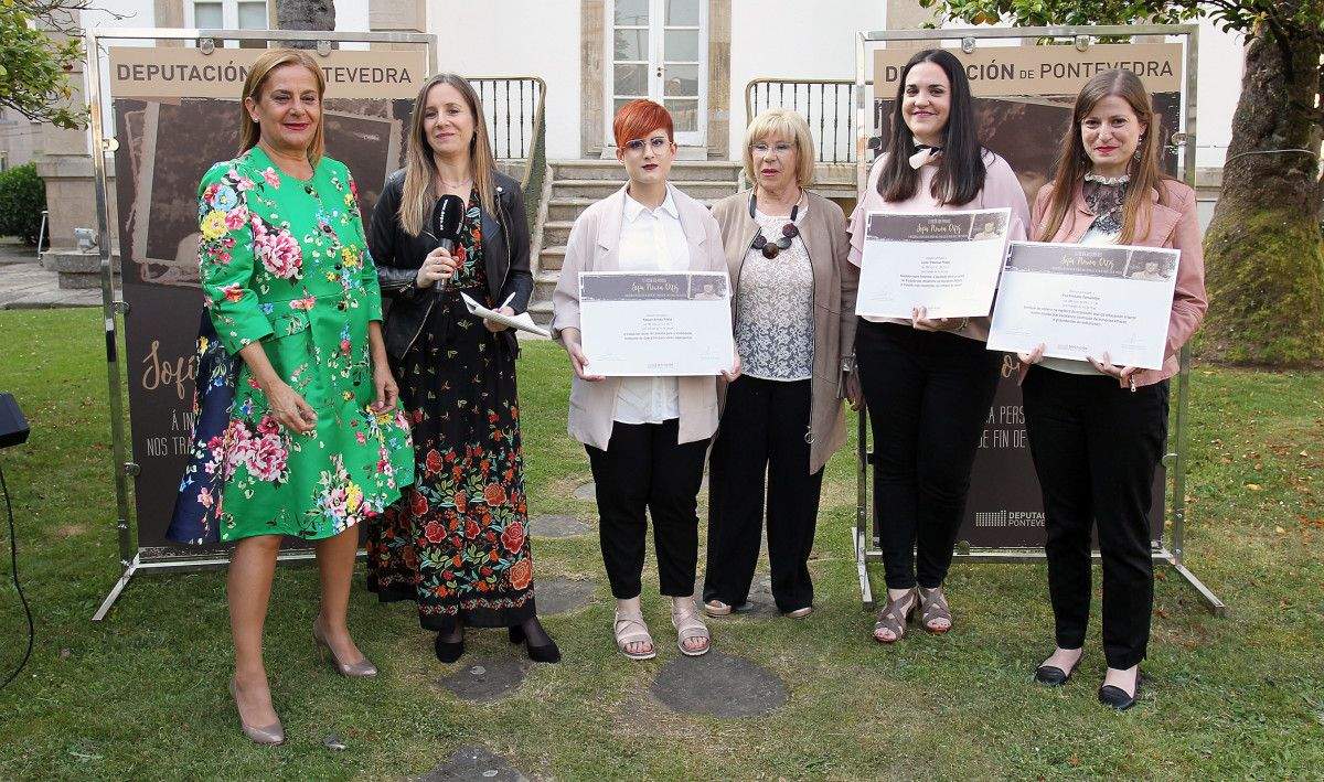 Acto de entrega dos II Premios Sofía Novoa Ortiz