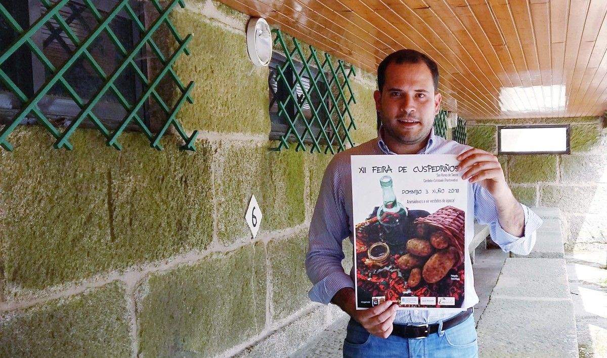 Presentación del cartel de la XII Feira de Cuspedriños