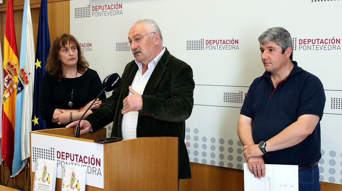 Presentación do congreso infantil na deputación