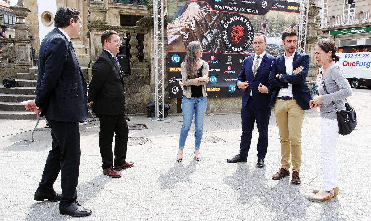Presentación da IV Gladiator Race Pontevedra