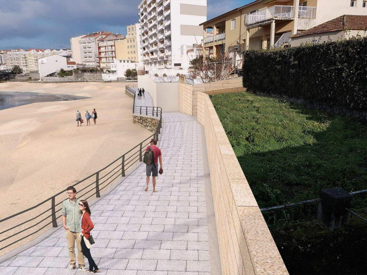 Proyecto definitivo de mejora de la playa de Carabuxeira