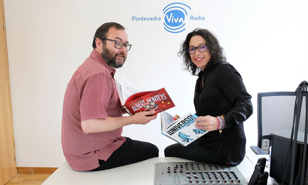 O ilustrador e historietista Albert Monteys en PontevedraViva Radio