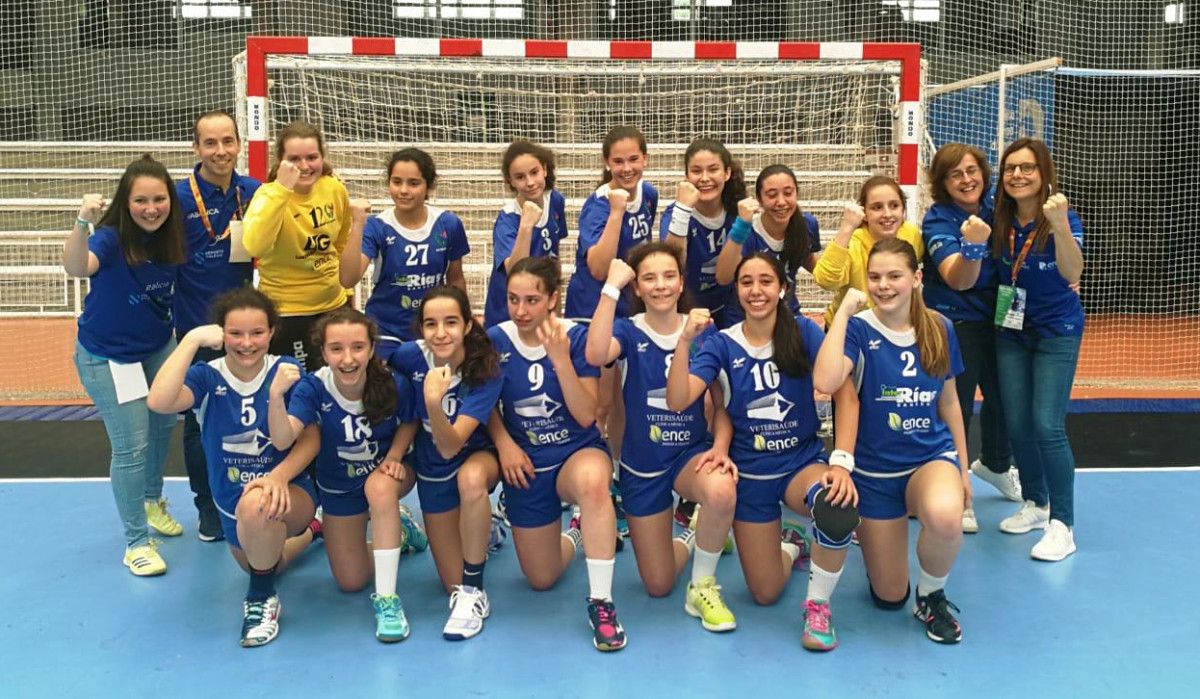 O Teucro Infantil feminino clasifícase para a Fase final do Sector Estatal